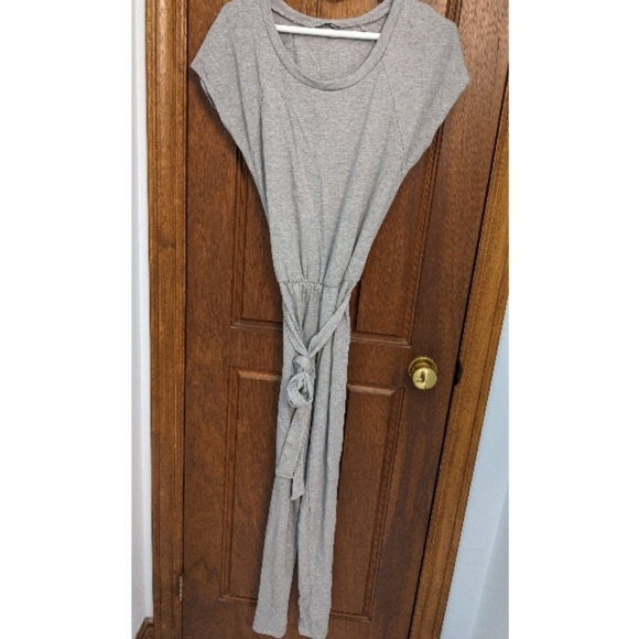 Fashion Nova Grey Jumpsuit - Picture 1 of 3